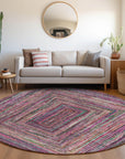 Addison Rugs Haelanor Pink Washable Indoor-Outdoor Rug