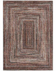 Addison Rugs Haelanor Orange Washable Indoor-Outdoor Rug