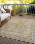 Addison Rugs Haelara Brown Washable Indoor-Outdoor Rug