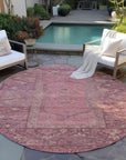 Addison Rugs Haelaris Pink Washable Indoor-Outdoor Rug