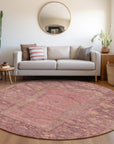 Addison Rugs Haelaris Pink Washable Indoor-Outdoor Rug
