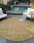 Addison Rugs Haelaris Coral Washable Indoor-Outdoor Rug