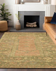 Addison Rugs Haelaris Coral Washable Indoor-Outdoor Rug