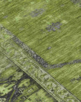 Addison Rugs Haelaris Green Washable Indoor-Outdoor Rug