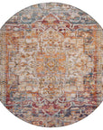 Addison Rugs Haelas Orange Washable Indoor-Outdoor Rug