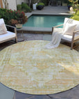 Addison Rugs Haeleth Gold Washable Indoor-Outdoor Rug