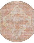 Addison Rugs Haeleth Orange Washable Indoor-Outdoor Rug