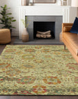 Addison Rugs Haelira Gold Washable Indoor-Outdoor Rug