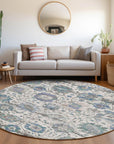 Addison Rugs Haelira Ivory Washable Indoor-Outdoor Rug