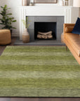 Addison Rugs Haelius Green Washable Indoor-Outdoor Rug