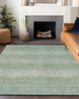 Addison Rugs Haelius Teal Washable Indoor-Outdoor Rug