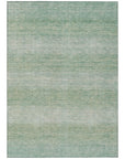 Addison Rugs Haelius Teal Washable Indoor-Outdoor Rug