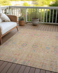 Addison Rugs Haelon Brown Washable Indoor-Outdoor Rug