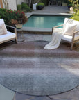 Addison Rugs Haelor Brown Washable Indoor-Outdoor Rug