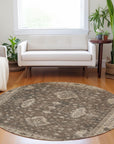 Addison Rugs Iriaris Brown Washable Indoor-Outdoor Rug
