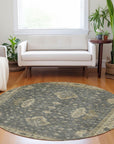 Addison Rugs Iriaris Gray Washable Indoor-Outdoor Rug