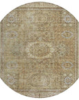 Irias Brown Washable Indoor-Outdoor Rug