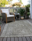 Addison Rugs Irias Gray Washable Indoor-Outdoor Rug