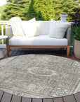 Addison Rugs Irias Gray Washable Indoor-Outdoor Rug