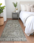 Addison Rugs Irias Gray Washable Indoor-Outdoor Rug