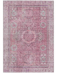 Addison Rugs Irias Pink Washable Indoor-Outdoor Rug