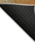 Iriel Orange Washable Indoor-Outdoor Rug