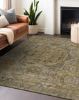 Addison Rugs Iriir Brown Washable Indoor-Outdoor Rug