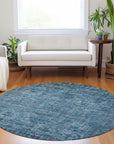 Addison Rugs Iriira Blue Washable Indoor-Outdoor Rug