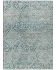 Addison Rugs Iriius Blue Washable Indoor-Outdoor Rug