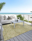 Addison Rugs Iriius Green Washable Indoor-Outdoor Rug