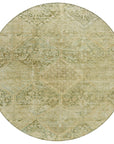 Addison Rugs Iriius Green Washable Indoor-Outdoor Rug