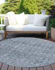 Addison Rugs Irion Blue Washable Indoor-Outdoor Rug
