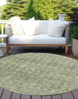 Addison Rugs Irion Green Washable Indoor-Outdoor Rug