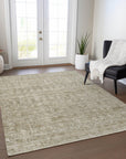 Addison Rugs Irion Taupe Washable Indoor-Outdoor Rug