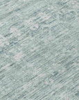 Addison Rugs Irion Teal Washable Indoor-Outdoor Rug