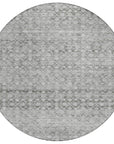 Addison Rugs Irior Gray Washable Indoor-Outdoor Rug