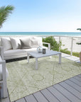 Addison Rugs Iriora Green Washable Indoor-Outdoor Rug
