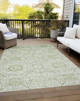 Addison Rugs Iriora Green Washable Indoor-Outdoor Rug