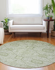 Addison Rugs Iriora Green Washable Indoor-Outdoor Rug