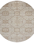 Addison Rugs Iriora Brown Washable Indoor-Outdoor Rug