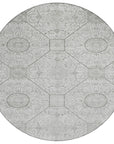 Addison Rugs Iriora Gray Washable Indoor-Outdoor Rug