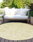 Addison Rugs Iriora Gold Washable Indoor-Outdoor Rug