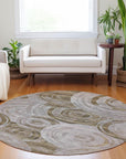 Addison Rugs Jaelain Brown Washable Indoor-Outdoor Rug