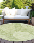 Addison Rugs Jaelain Green Washable Indoor-Outdoor Rug