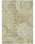 Addison Rugs Jaelain Gold Washable Indoor-Outdoor Rug