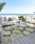 Addison Rugs Jaelanor Green Washable Indoor-Outdoor Rug