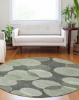 Addison Rugs Jaelanor Green Washable Indoor-Outdoor Rug
