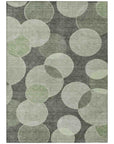 Addison Rugs Jaelanor Green Washable Indoor-Outdoor Rug