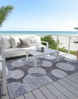 Addison Rugs Jaelanor Blue Washable Indoor-Outdoor Rug