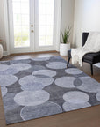 Addison Rugs Jaelanor Blue Washable Indoor-Outdoor Rug